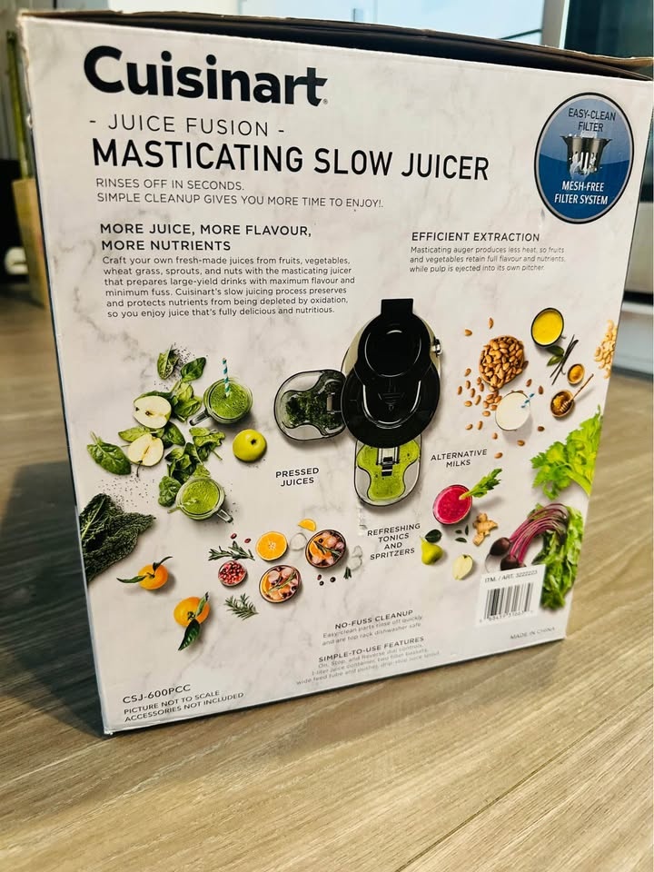 Cuisinart Slow Juicer - photo 2