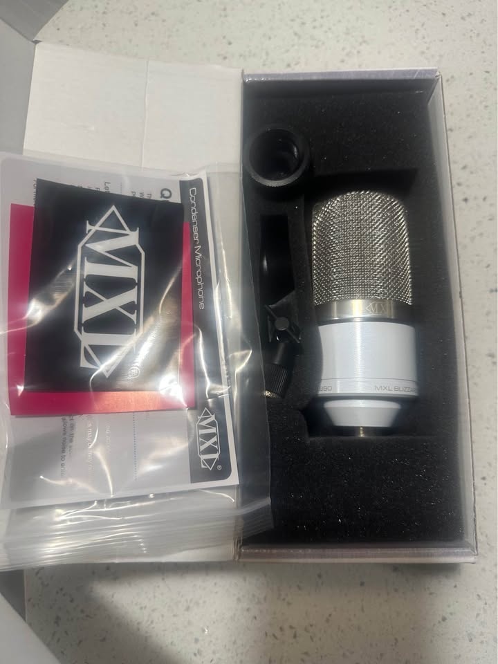MXL Blizzard Condenser Microphone W Box & warranty - photo 3