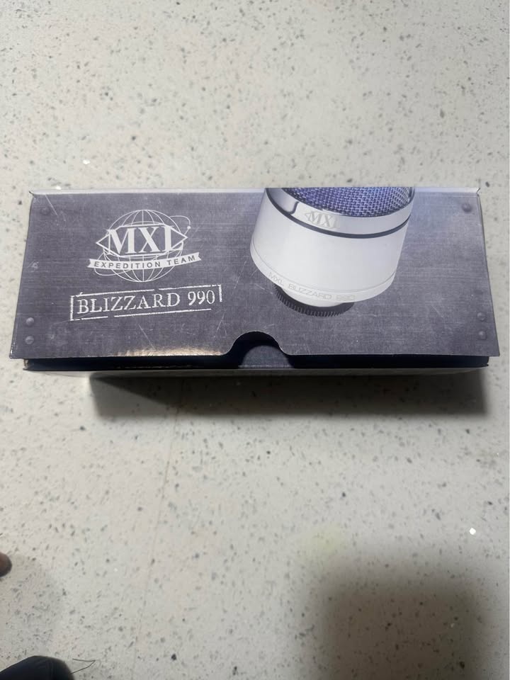 MXL Blizzard Condenser Microphone W Box & warranty - photo 5