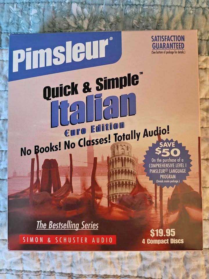 Pimsleur Quick & Simple Italian Language Instruction