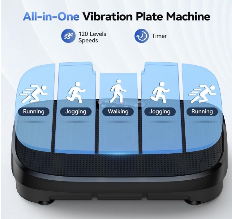 New HTM Vibration Plate Exercise Machine - Full Body Workout - photo 2