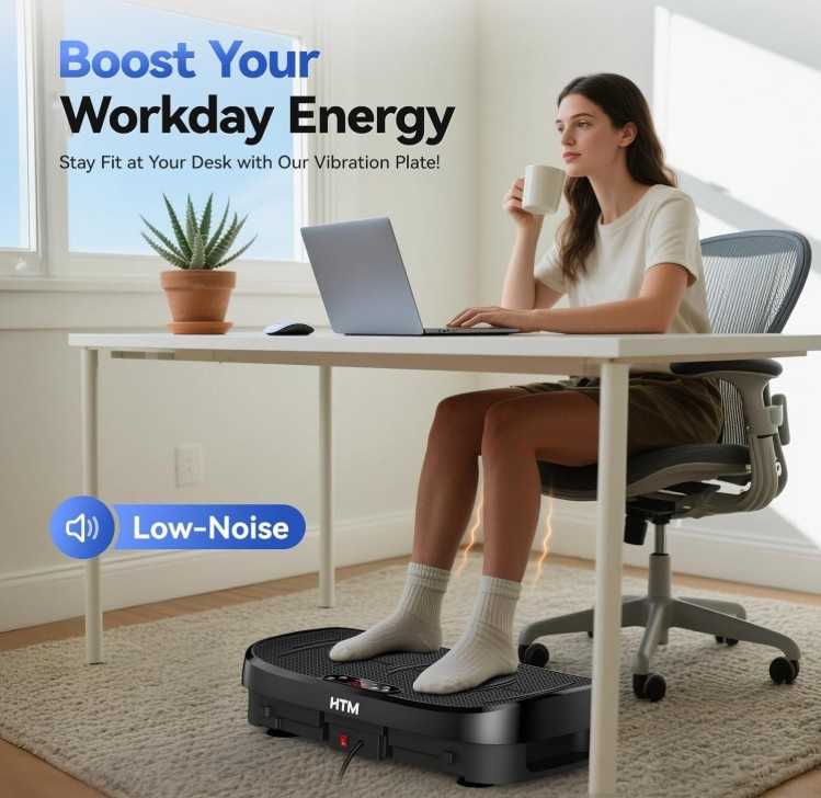 New HTM Vibration Plate Exercise Machine - Full Body Workout - photo 5