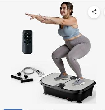 New FEIERDUN Vibration Exercise Plate