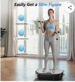 New FEIERDUN Vibration Exercise Plate - photo 2