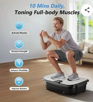 New FEIERDUN Vibration Exercise Plate - photo 4