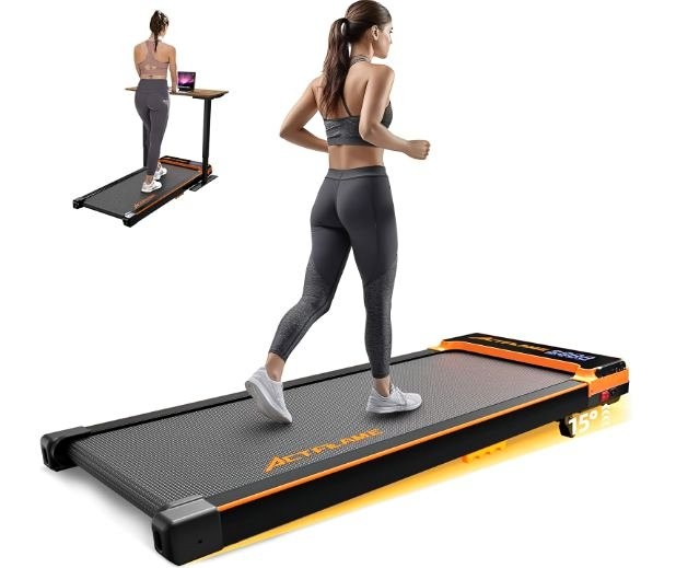 New ACTFLAME Walking Pad with Incline Treadmill