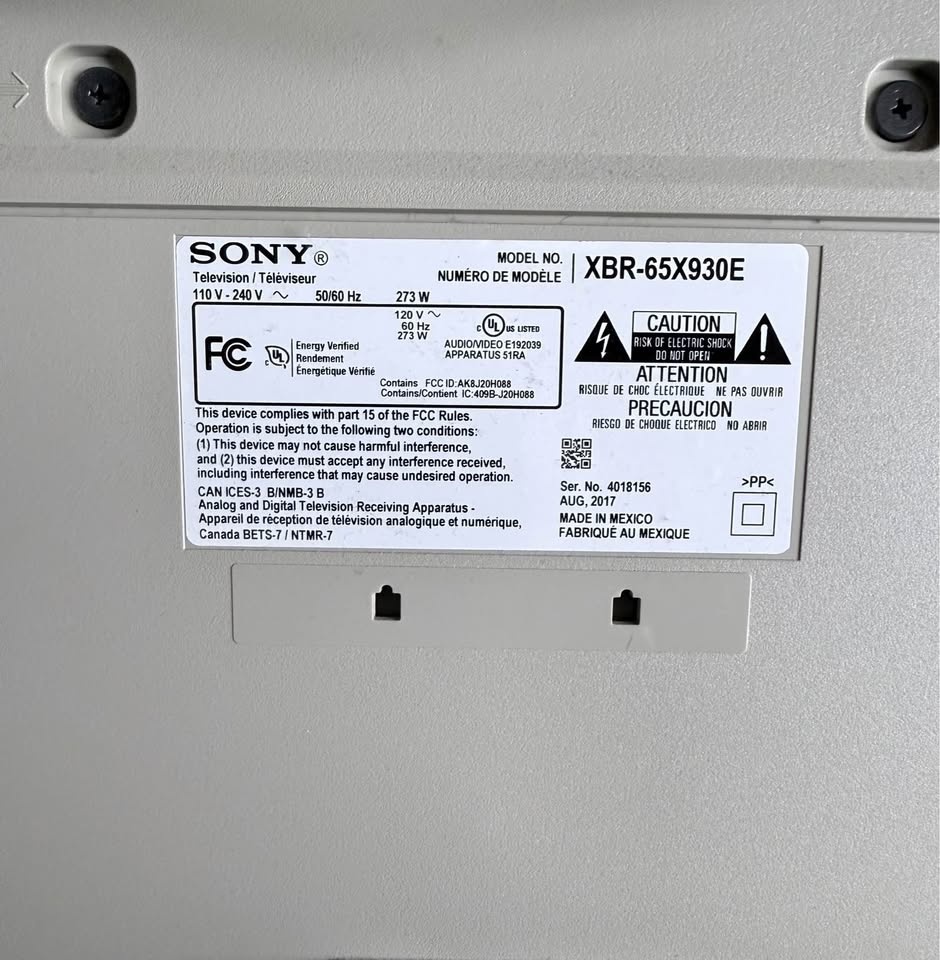 SONY X930E - photo 2
