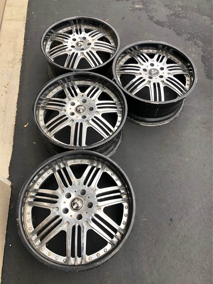 20” DUB Wheels 5x120 (2 Piece)