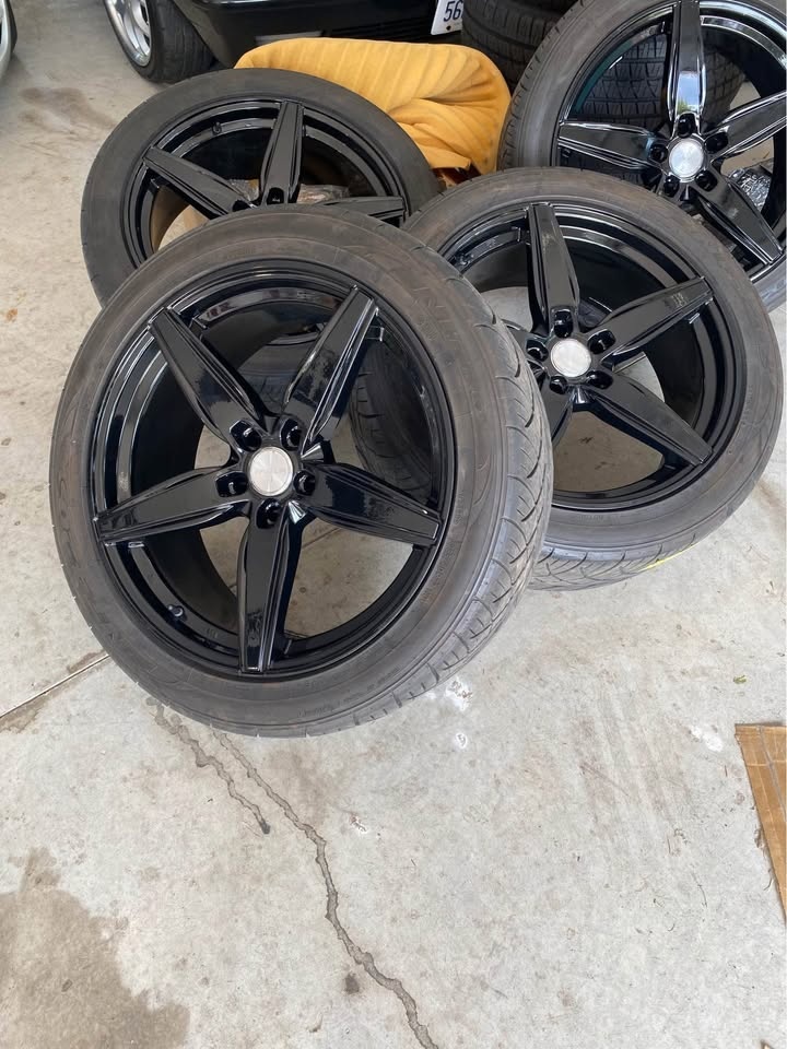 22” Braelin Wheels with Nitto Tires 5x127 - photo 2