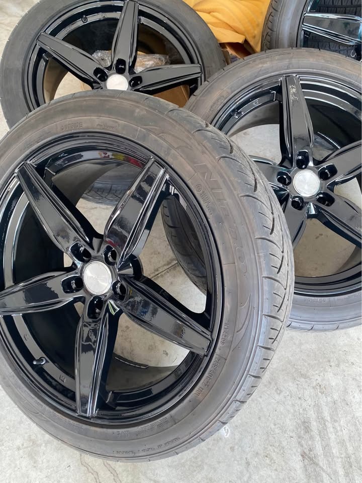 22” Braelin Wheels with Nitto Tires 5x127 - photo 3