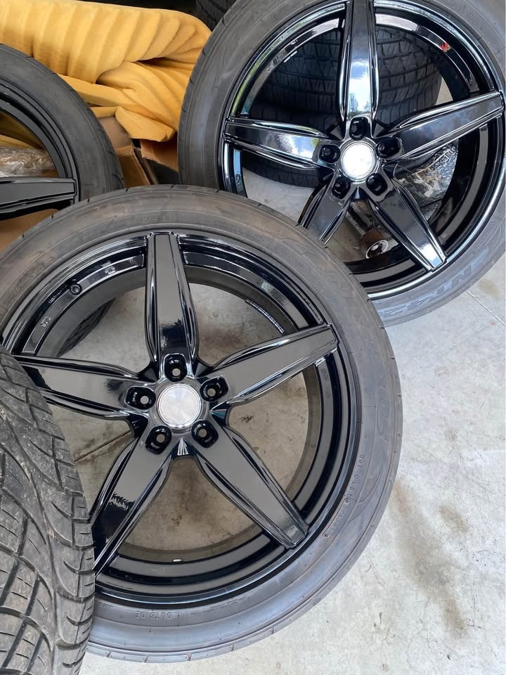 22” Braelin Wheels with Nitto Tires 5x127 - photo 4
