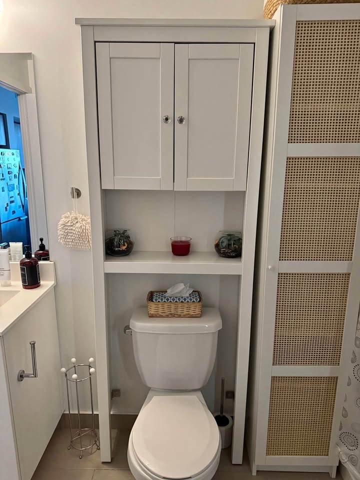 IKEA HEMNES Bathroom Shelf Unit – White