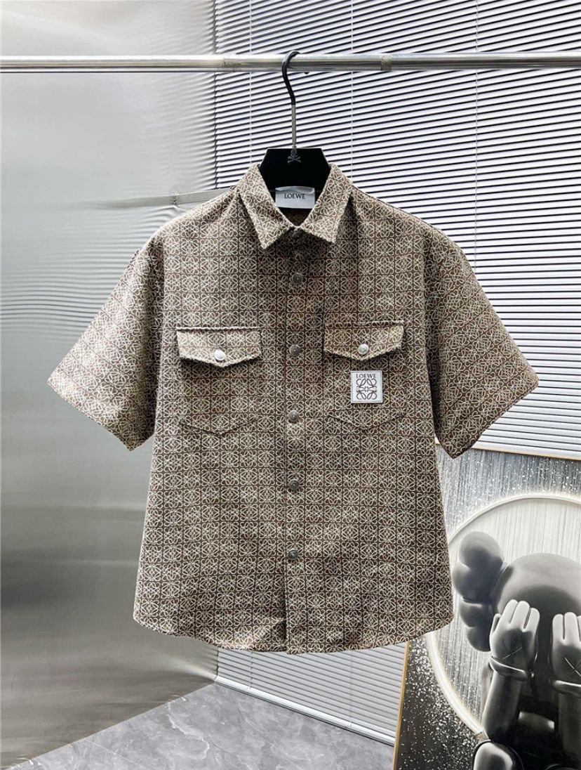 Loewe Shirt and shorts Set Summer Outfit - photo 2