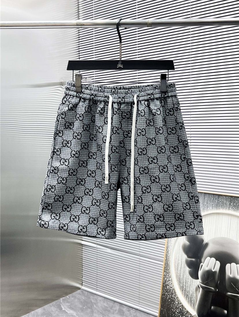 Grey Gucci Shirt and Shorts Set (S-XL) - photo 4