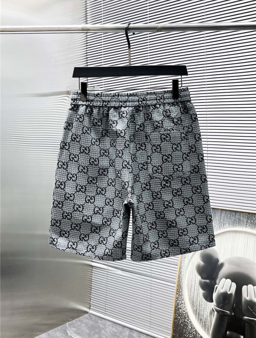 Grey Gucci Shirt and Shorts Set (S-XL) - photo 5