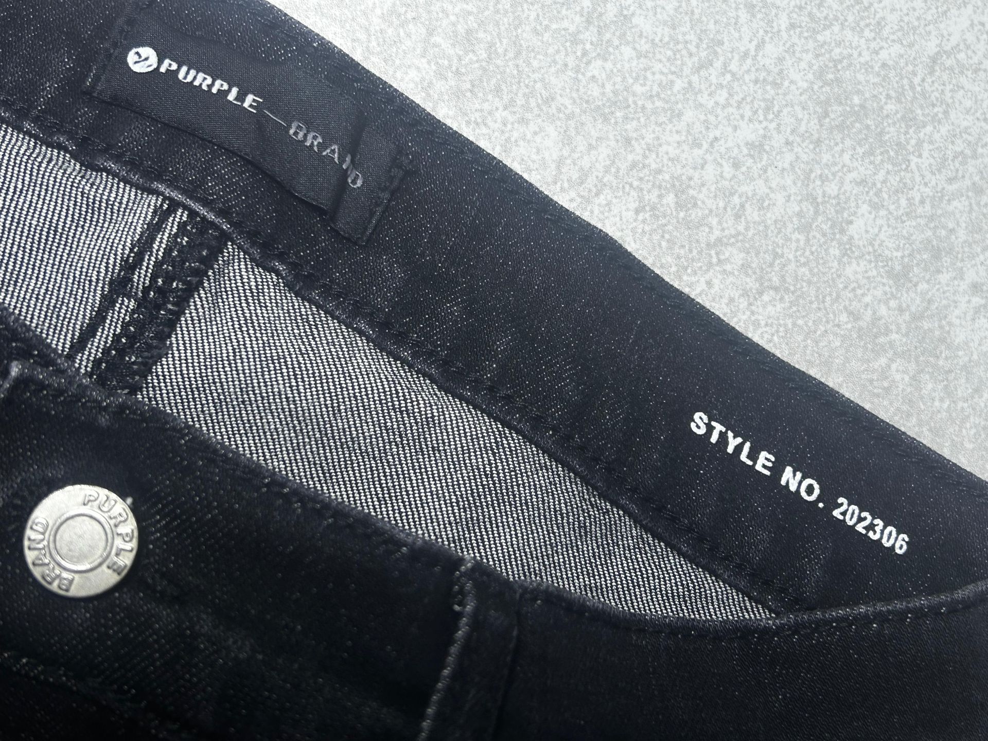 Purple Brand Black Jeans Size 30 - photo 3