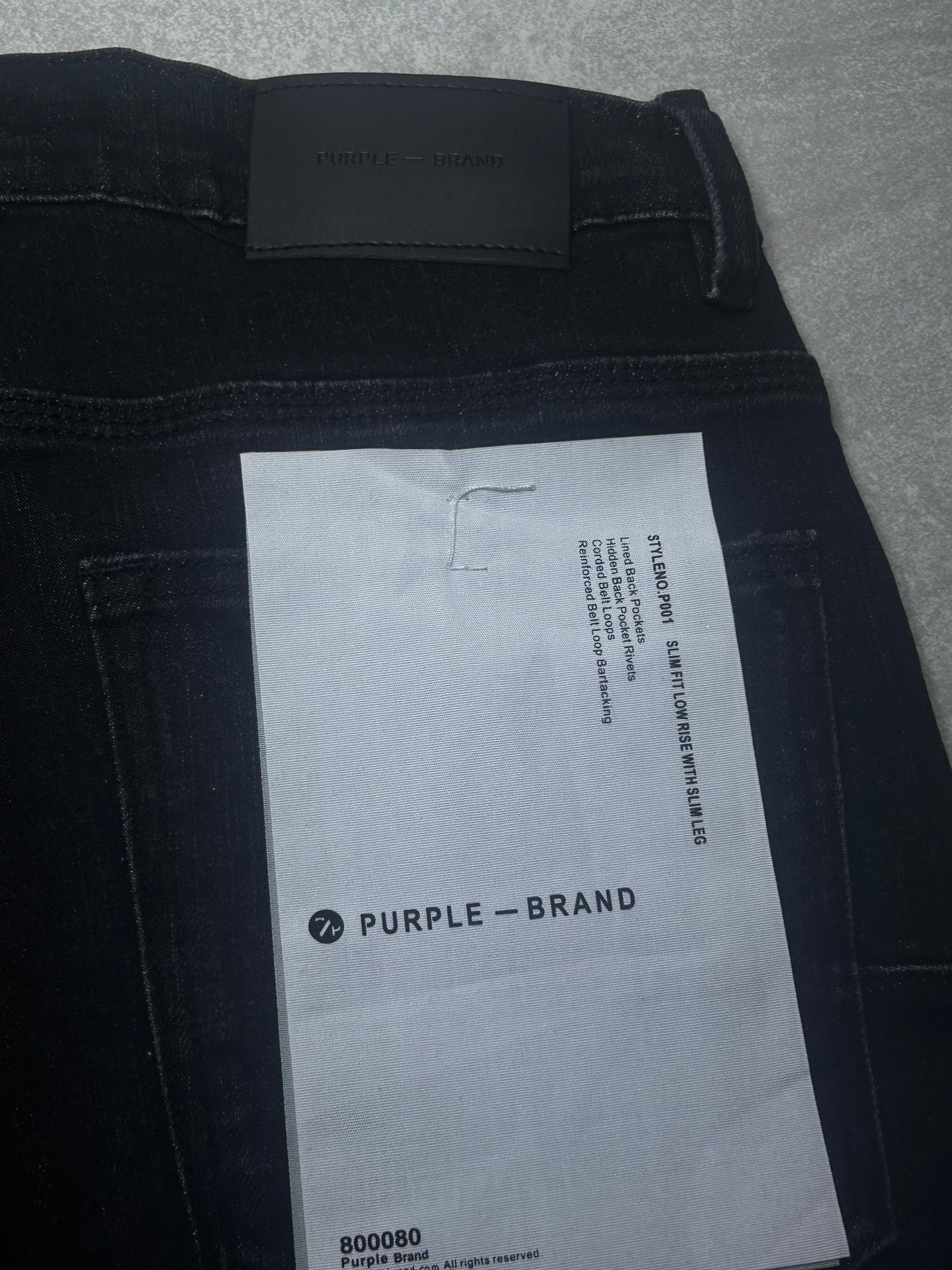 Purple Brand Black Jeans Size 30 - photo 4