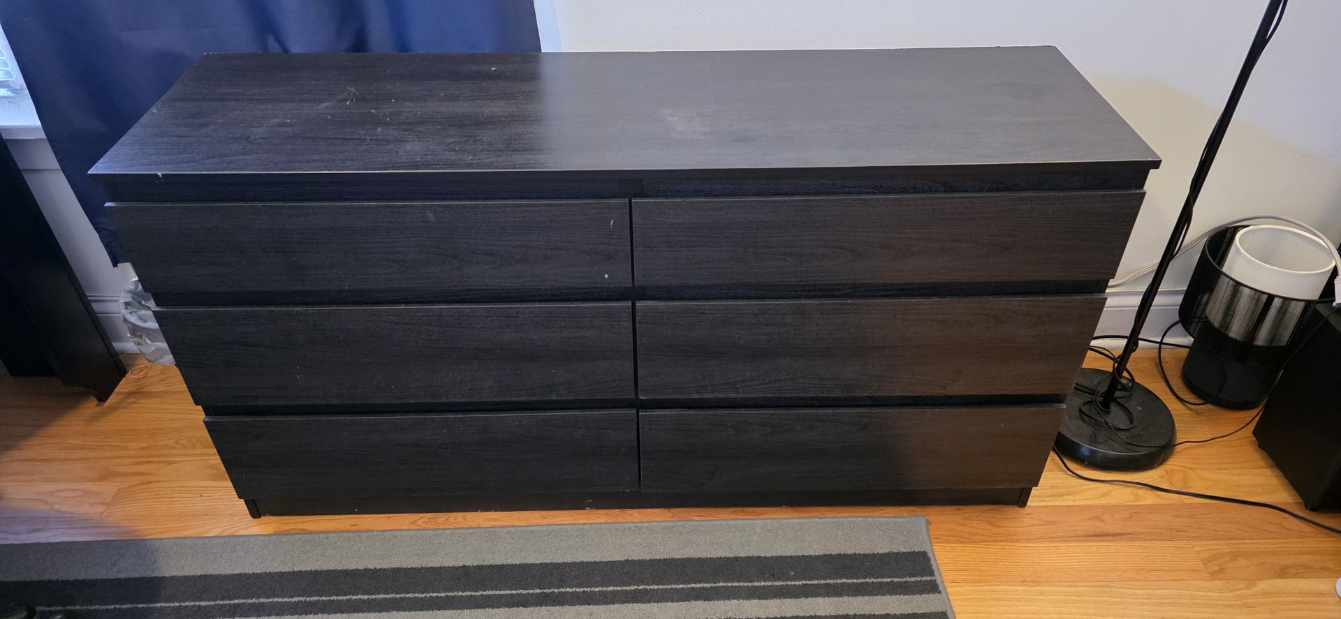 IKEA Malm 6 Drawer Dresser