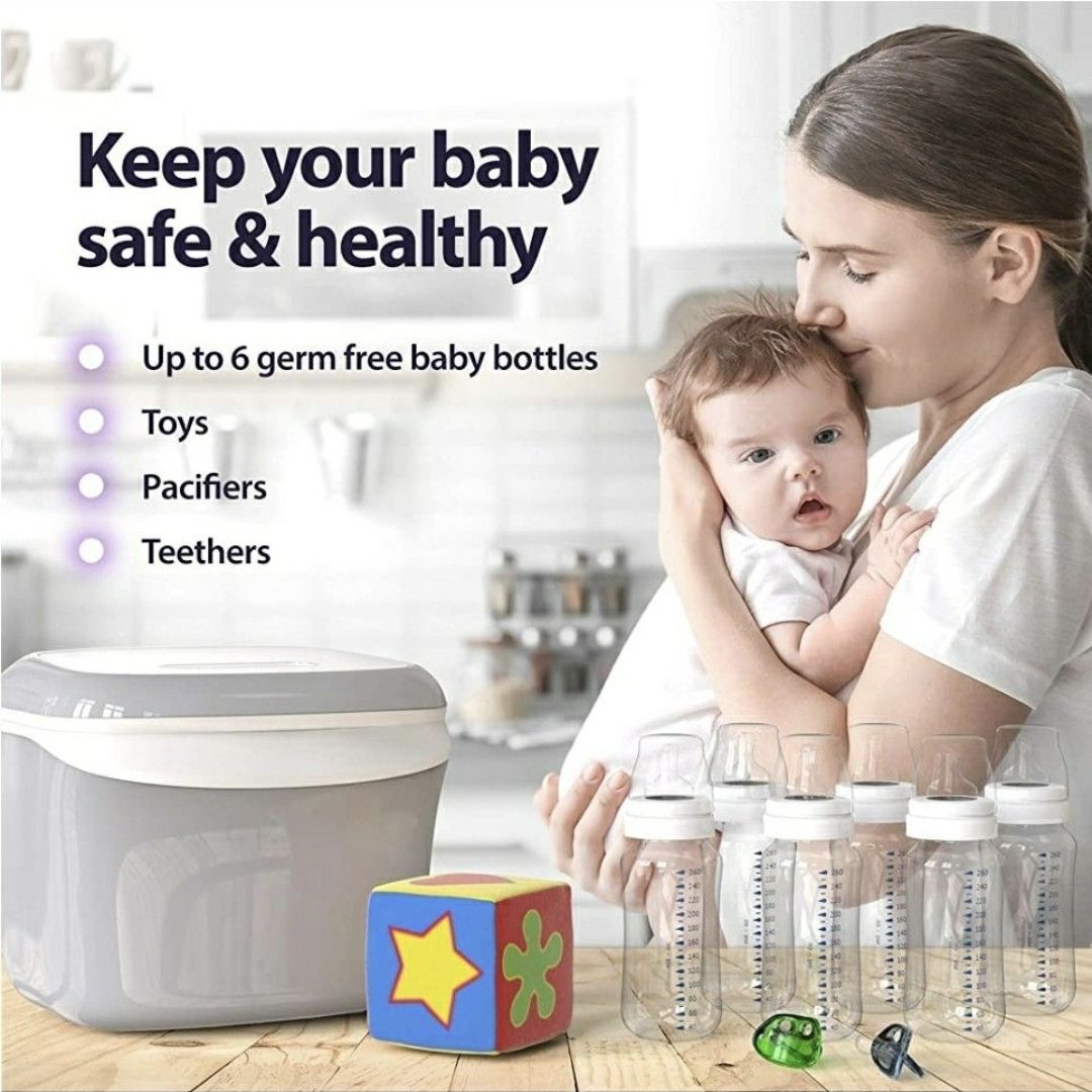 UV Sanitizer Box and Dryer Device