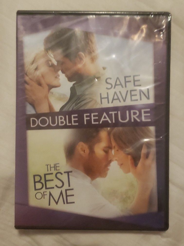 New Double Feature DVD Set: SAFE HAVEN & THE BEST OF ME