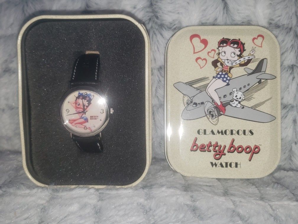 Patriotic Betty Boop Collector's Watch - 2004