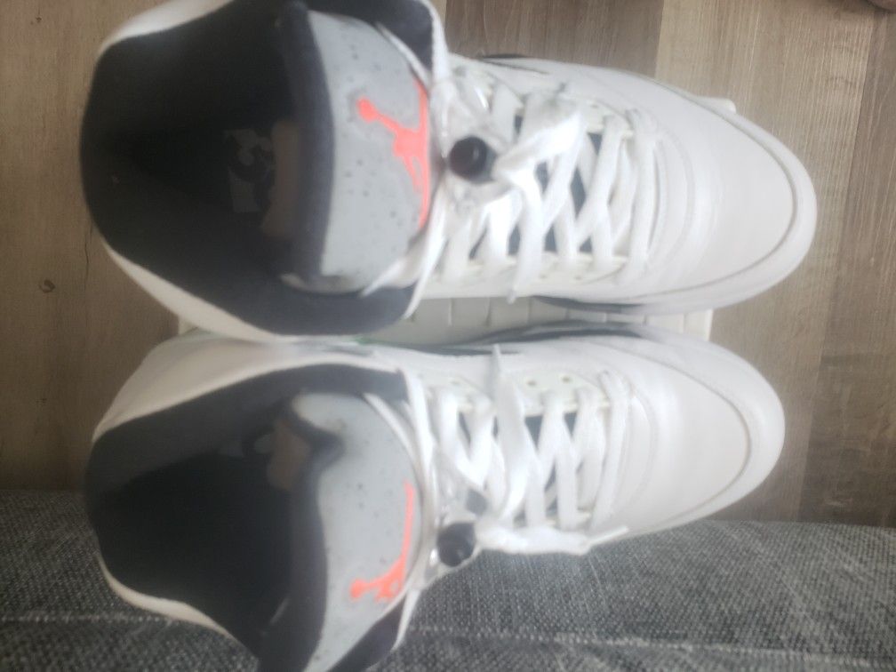 Air Jordan 5 Retro Poison Green Size 10.5 - photo 3