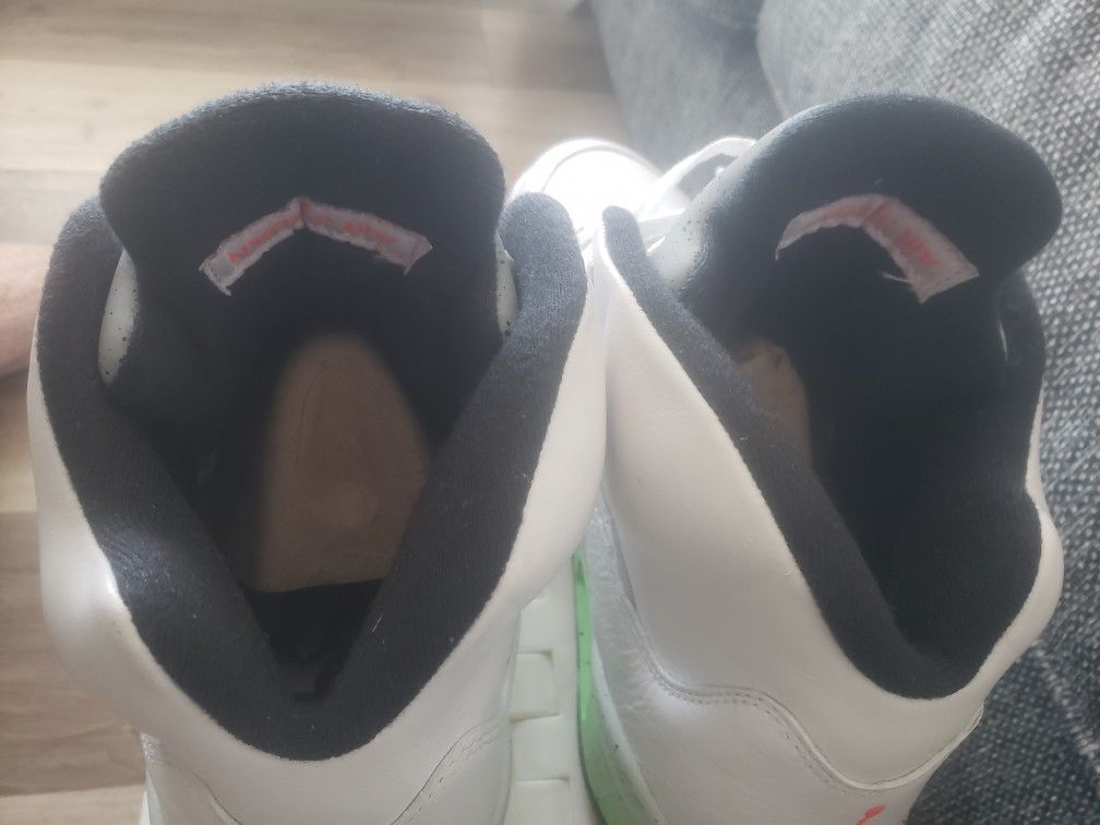 Air Jordan 5 Retro Poison Green Size 10.5 - photo 4