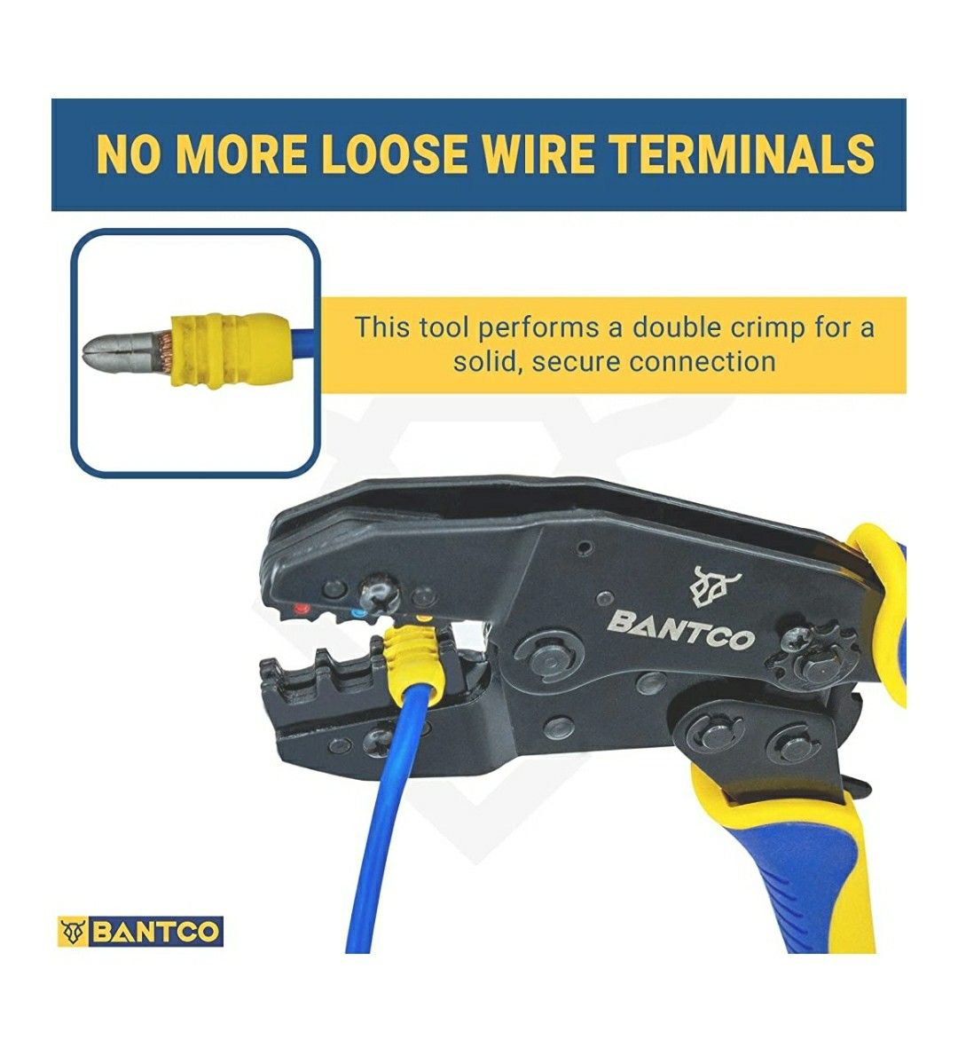 Bantco RC519-it Ratcheting Wire Crimper for 22-10AWG - photo 2