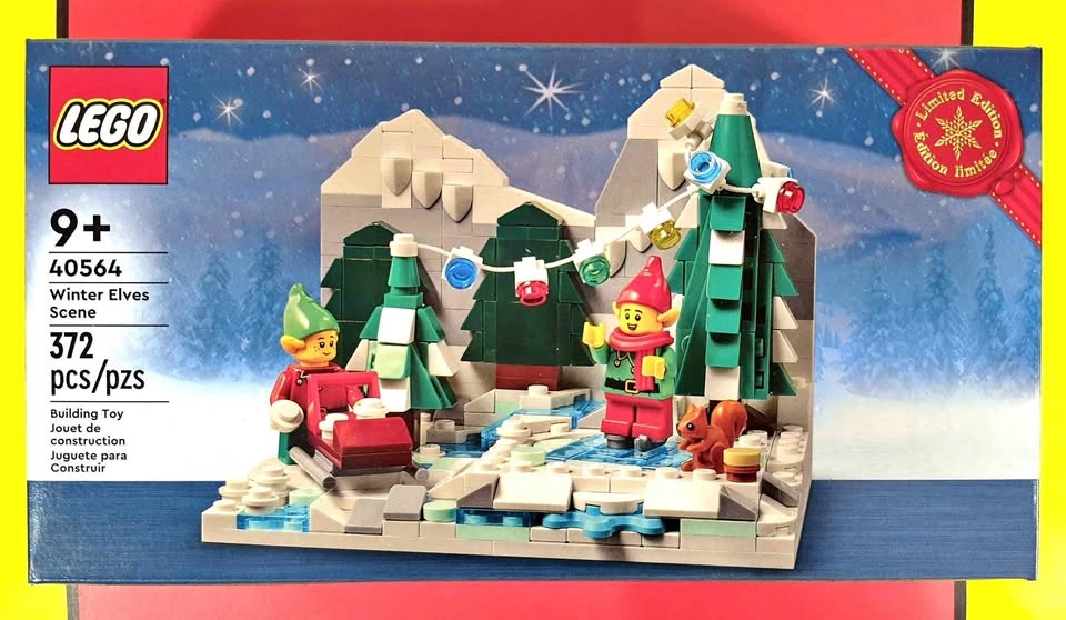 Lego Christmas 40564 Winter Elves Scene winter village Retired 2