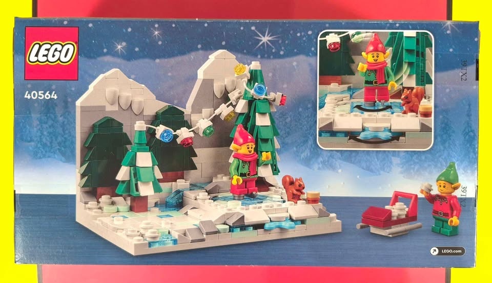 Lego Christmas 40564 Winter Elves Scene winter village Retired 2 - photo 2