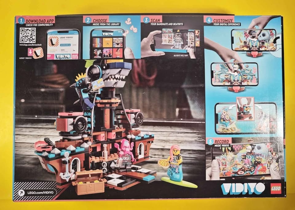 Lego VIDIYO 43114 Punk Pirate Ship w/ Minifigures Retired - photo 2