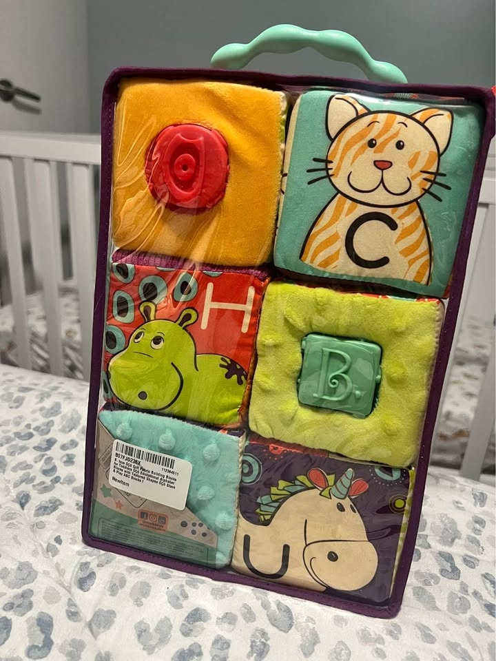BNIB Fabric Blocks for Babies