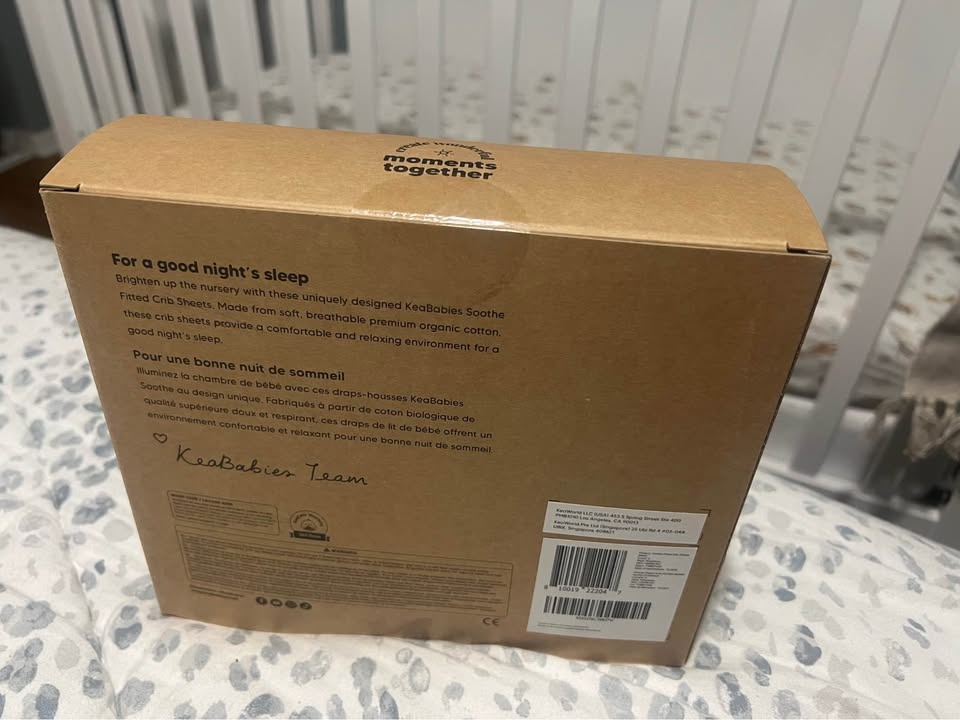 BNIB Bamboo Fitted Crib Sheets - photo 2