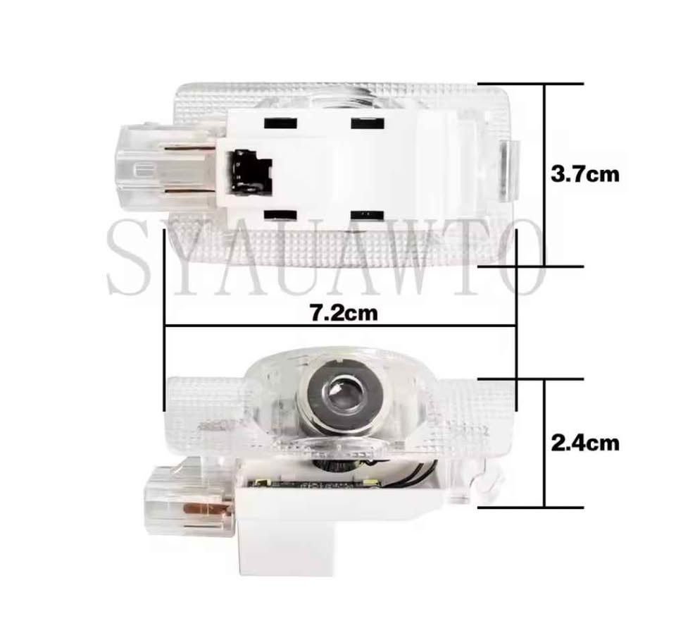 2x Lexus LED Door Welcome Lights for ES, RX, GX, LS, LX, IS, GS, - photo 3