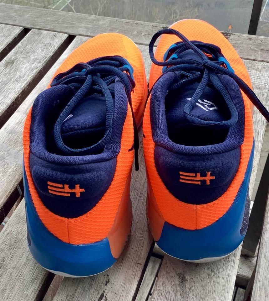 Nike Zoom Freak 1 All Bro Orange Blue Basketball Shoes Size 9 - photo 5