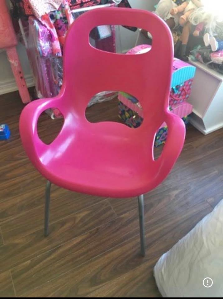 Pink chair