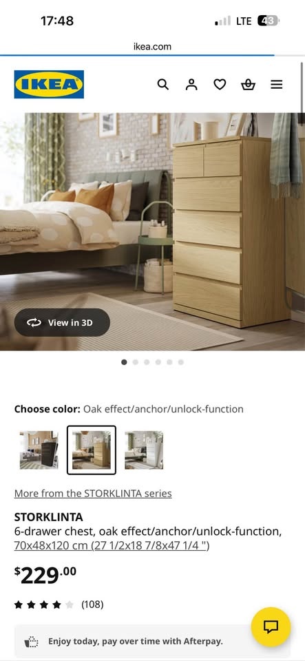 IKEA Birch Dresser *Please Read Posting* - photo 3