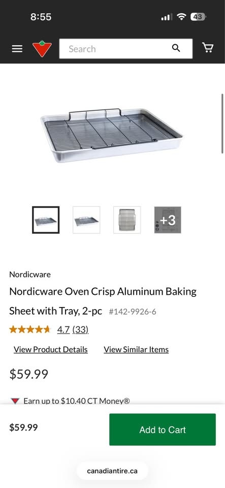 NEW EXTRA LARGE BAKING TRAY - photo 3