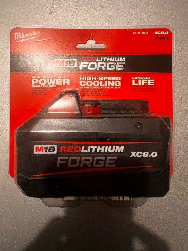 Milwaukee M18 Forge XC8.0 Battery