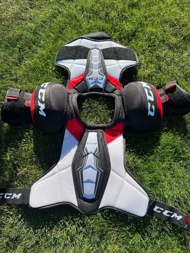 CCM Vibe Hockey Shoulder Pads - Junior Large