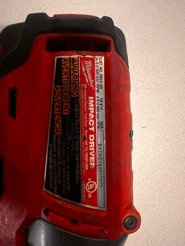 Milwaukee M18 Impact Drill Bare Tool - photo 3