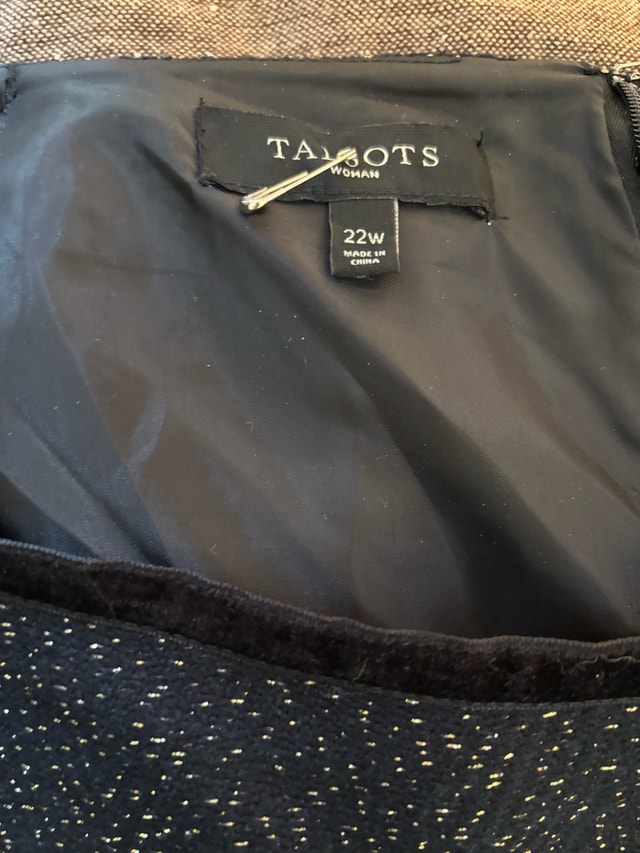 Talbots Women's Plus Size Dressy Skirt Size 22 - photo 3