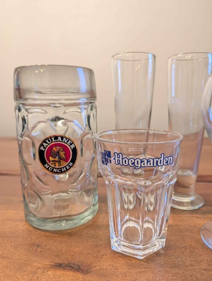 $5 for ALL!! Authentic Beer Glasses Domestic & Imported - photo 3
