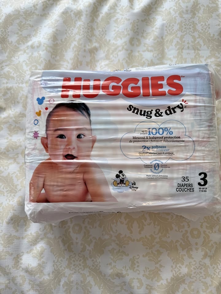Huggies Size 3 Diapers (35 count)