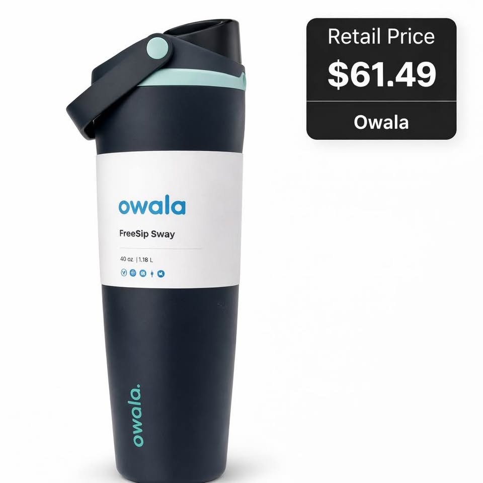Brand New Owala FreeSip Sway 40oz Water Bottle - photo 2