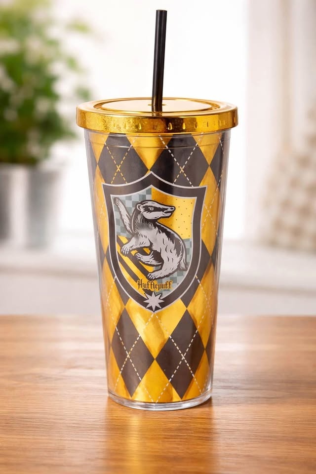 Spoontiques Harry Potter Hufflepuff Tumbler 20oz