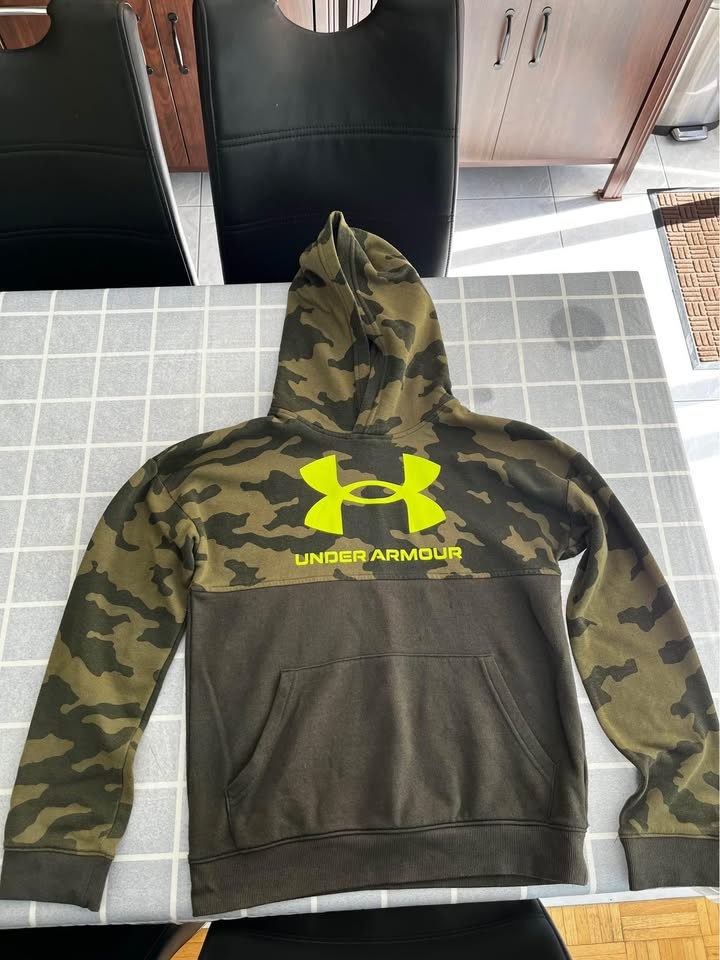 Under Armour Boys Rival Logo Hoodie (size YXL) - photo 2