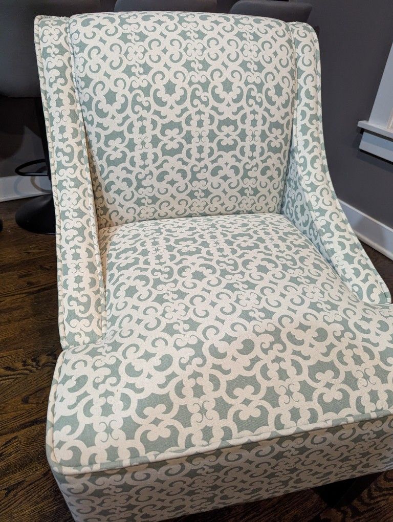 Two Swoop Accent Chairs