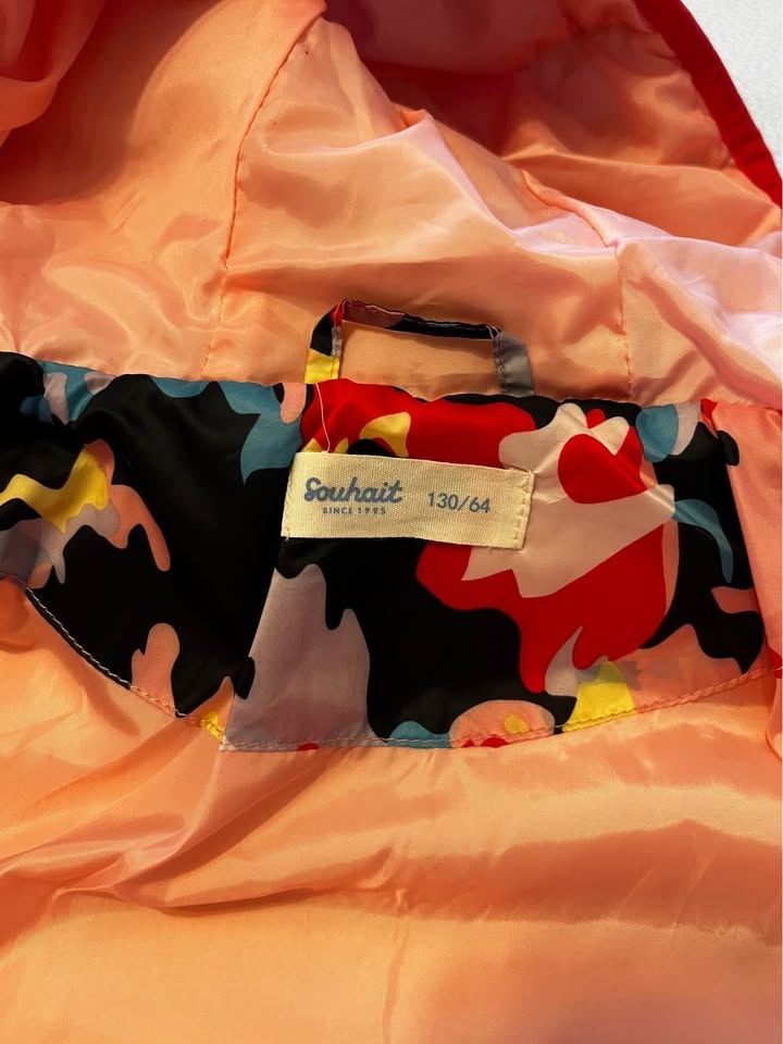 White goose down girl’s light jacket ( size 130 ) - photo 4
