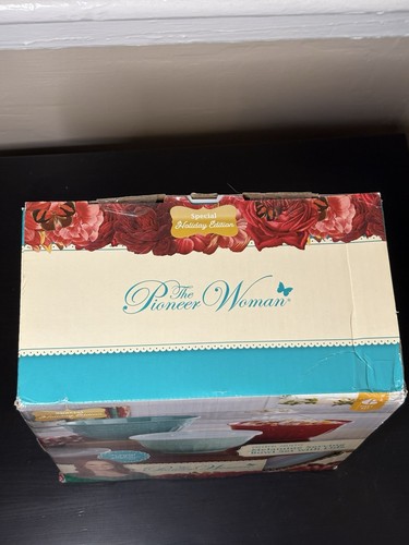 Pioneer Woman Cheerful Juliette Nesting Melamine Bowl Set w/ Lid - photo 4